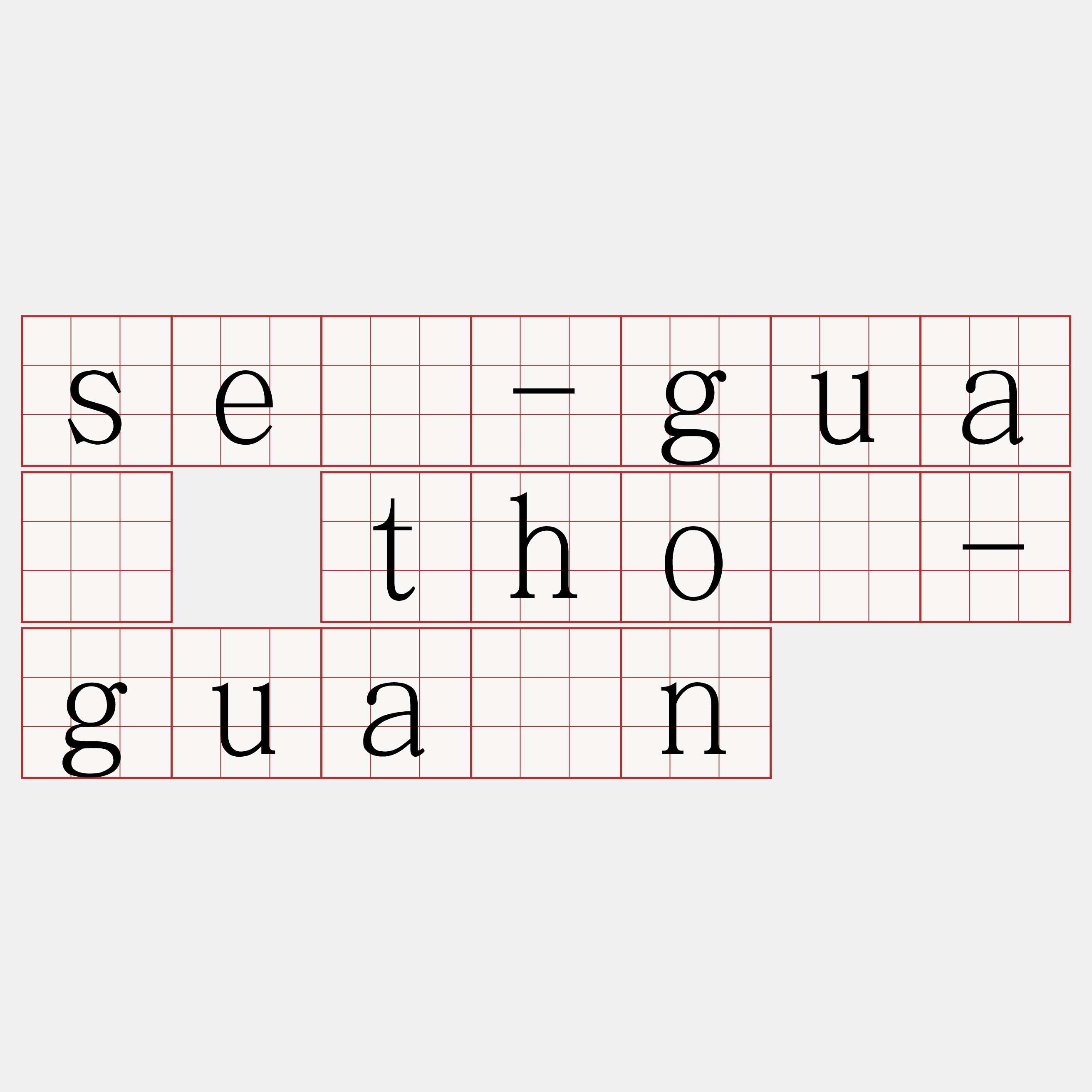 sè-guā thô-guân
